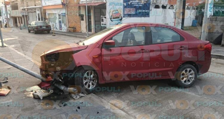 choque hoy frente al dif de altamira