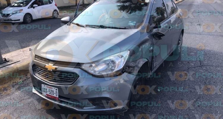 choque múltiple en avenida sulaimán en victoria