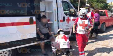 choque por convulsión en ciudad victoria