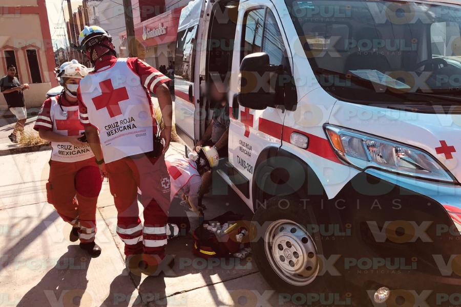 choque por convulsión en ciudad victoria