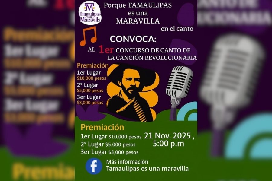 concurso de canto Ciudad Victoria