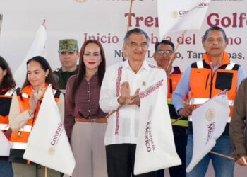 construcción del tren nuevo laredo-saltillo