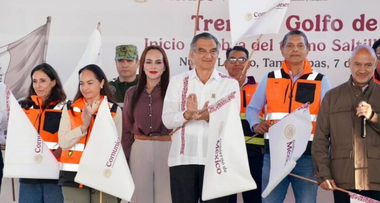 construcción del tren nuevo laredo-saltillo