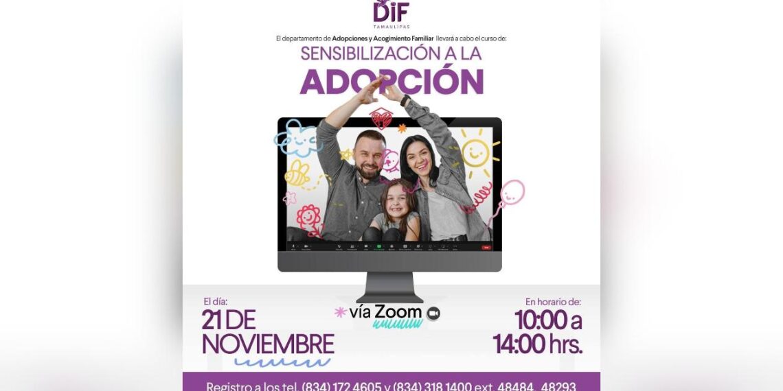Curso de Sensibilización a la Adopción en Nuevo Laredo