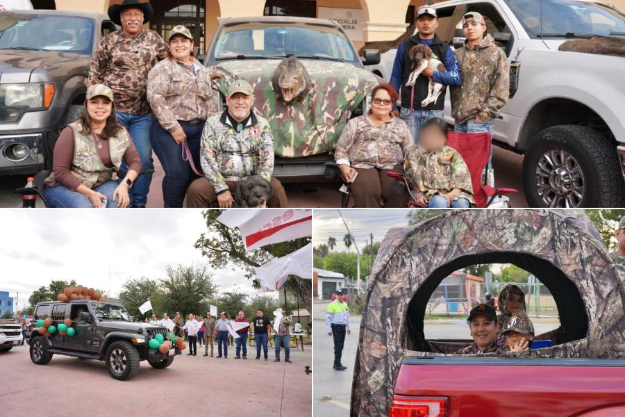desfile cinegético en nuevo laredo