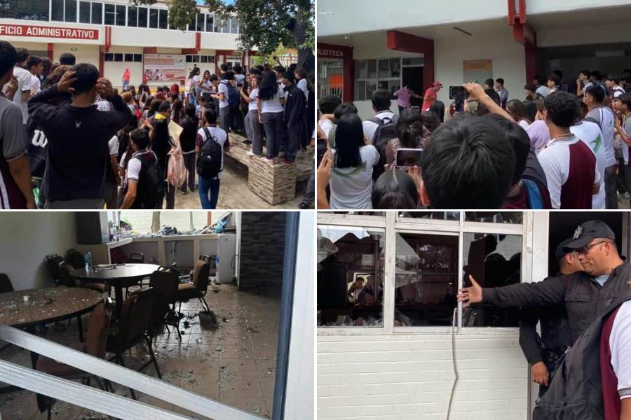 disturbios en cetis 78 de altamira