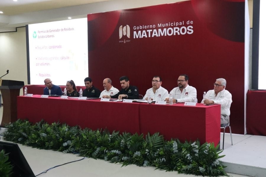 empresarios Matamoros diálogo alcalde