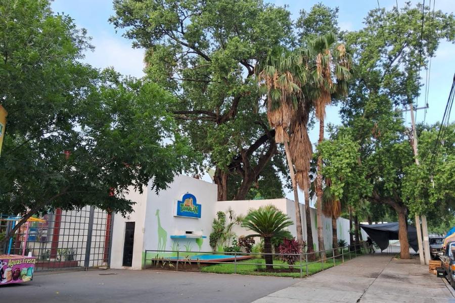 escape de animal en zoológico de tamatán