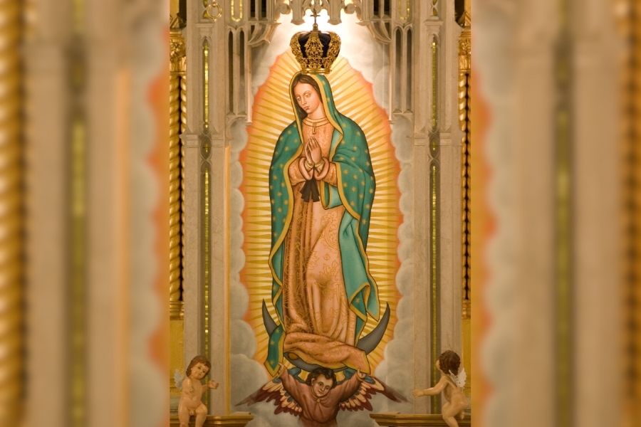 exposición Virgen de Guadalupe Nuevo Laredo