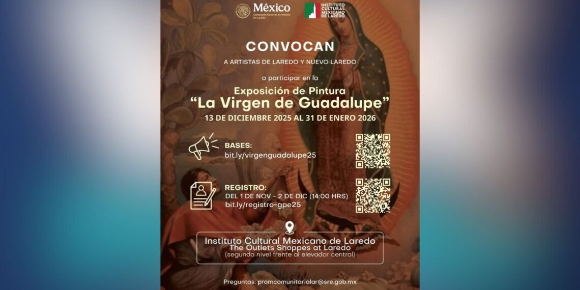 exposición Virgen de Guadalupe Nuevo Laredo