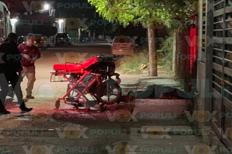 hombre baleado en el mante