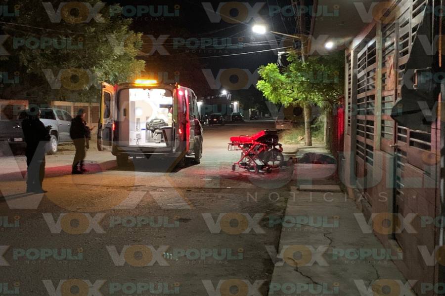 hombre baleado en el mante