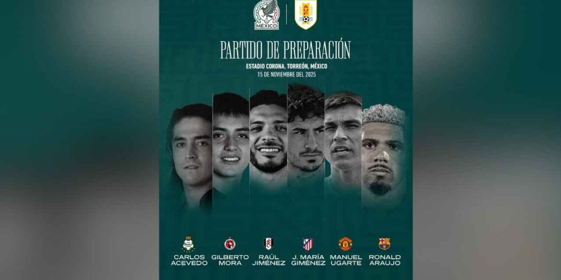 ¿A qué hora y dónde ver el partido de México vs. Uruguay?