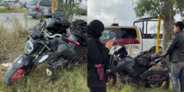 impactado por camioneta en Matamoros