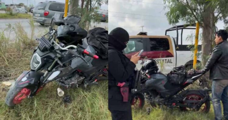 impactado por camioneta en Matamoros