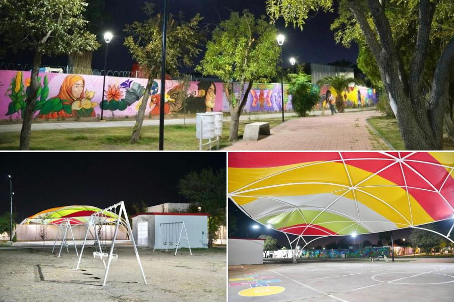 inauguración Plaza de la Mujer en Nuevo Laredo