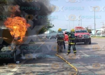 incendio de camioneta en altamira