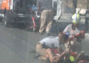 _lesionado accidente vial en General Terán