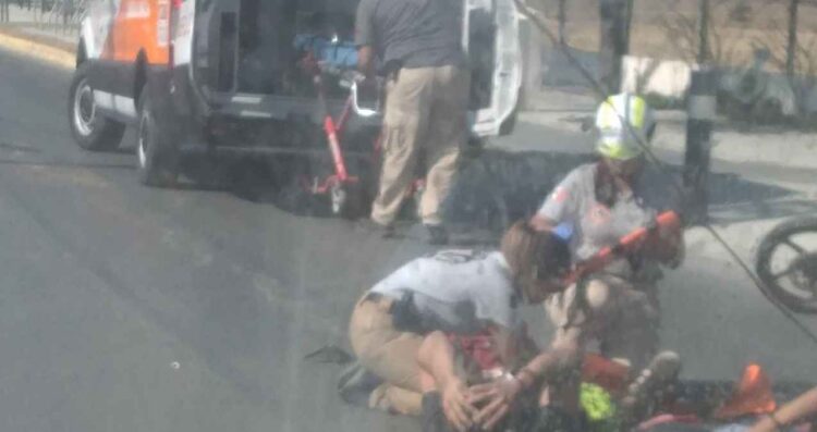 _lesionado accidente vial en General Terán