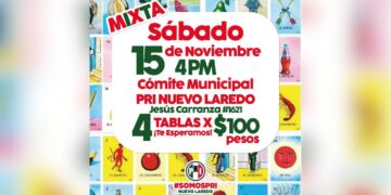 Lotería de Regalos PRI Nuevo Laredo