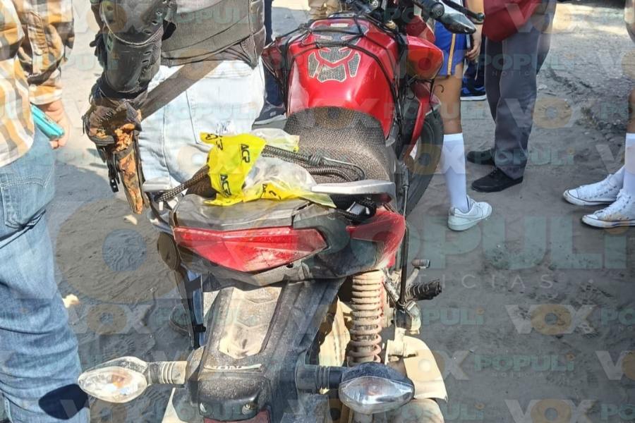 motociclista atropella a menor en Altamira