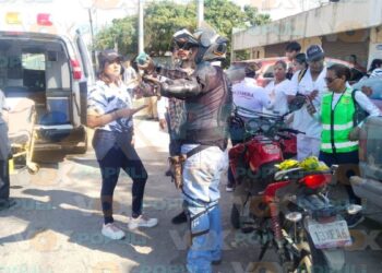 motociclista atropella a menor en Altamira