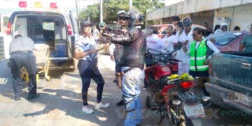 motociclista atropella a menor en Altamira