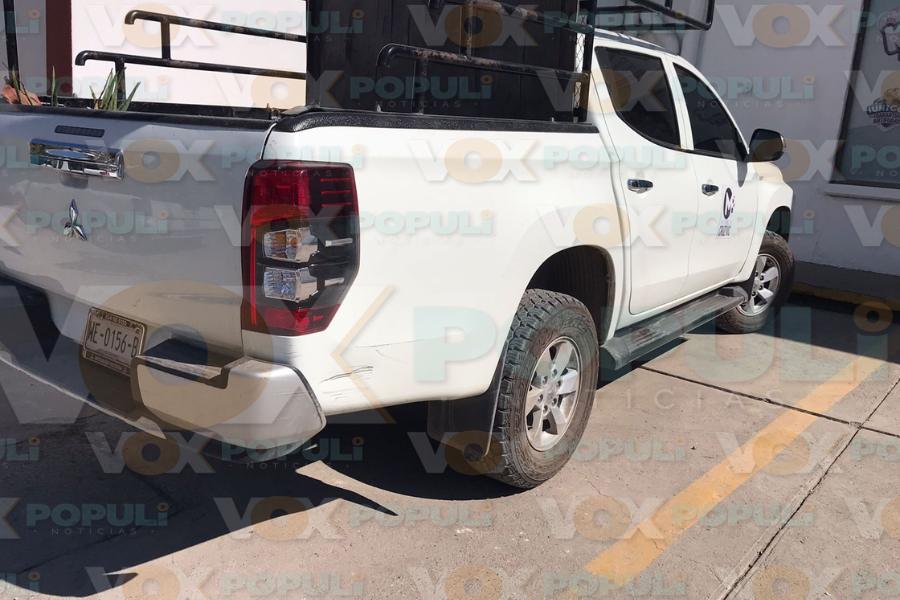 motociclista lesionada en Victoria