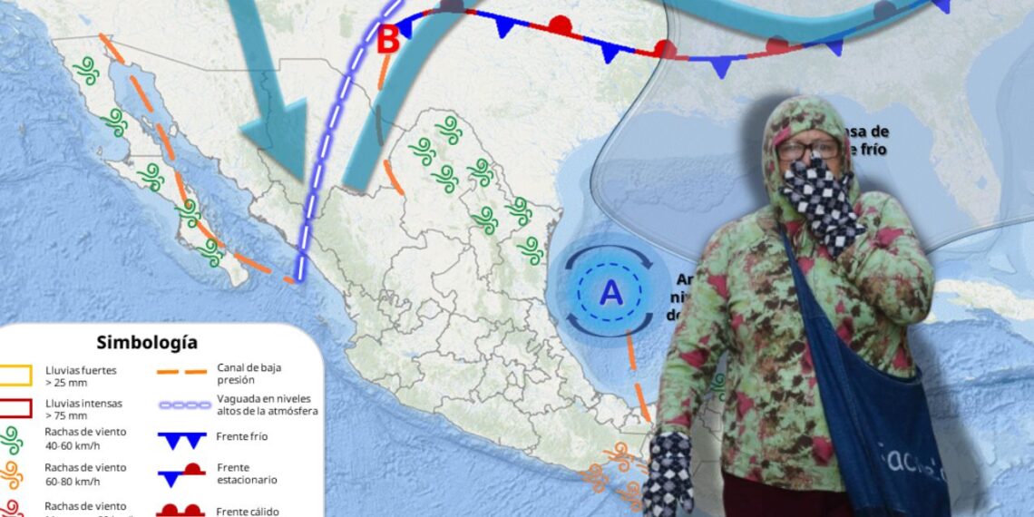 nuevo frente frío a México
