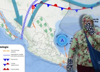 nuevo frente frío a México