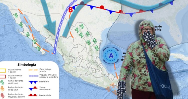 nuevo frente frío a México