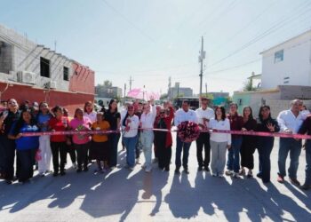obras de repavimentación Nuevo Laredo