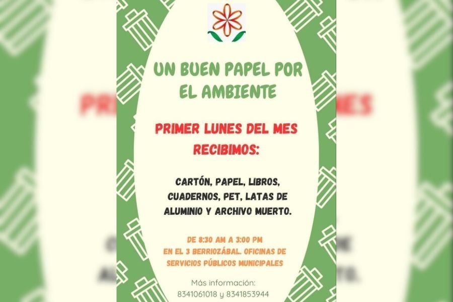 reciclaje para niños con cáncer Tamaulipas