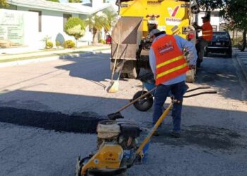 reparación de baches en Ciudad Victoria