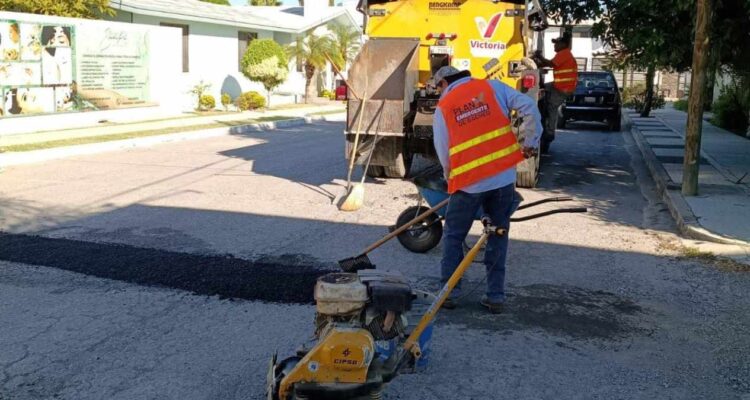 reparación de baches en Ciudad Victoria
