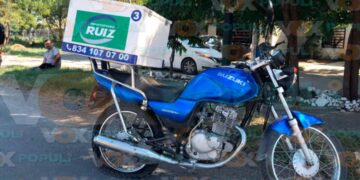 repartidor hospitalizado en Victoria