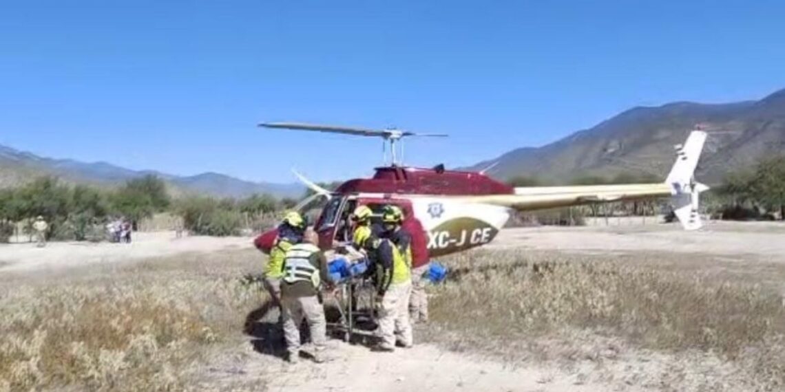 rescate helicóptero Tamaulipas