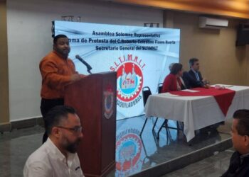 secretario sindicato maquiladoras Nuevo Laredo