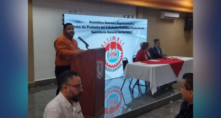 secretario sindicato maquiladoras Nuevo Laredo
