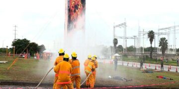 simulacro de emergencia en altamira