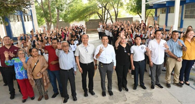 techumbre escolar en victoria