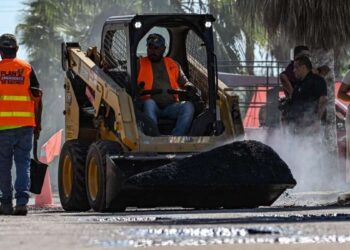 trabajos de bacheo Ciudad Victoria