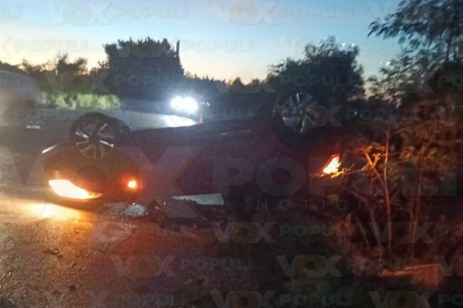 volcadura en Altamira hoy