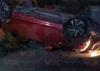 volcadura en Altamira hoy
