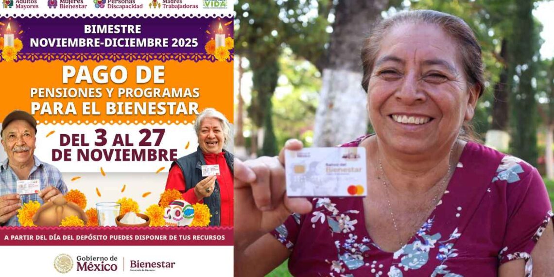 ¿Adultos mayores recibirán pago de la Pensión Bienestar este lunes 17 de noviembre?