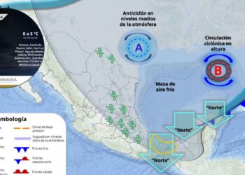 ¿Bajas temperaturas y lluvias marcarán el inicio de semana en México? Así estará el clima MAÑANA