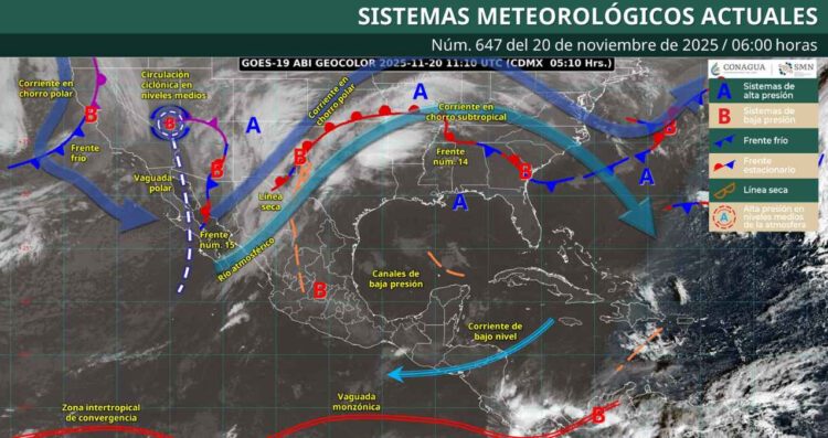 ¿Dónde habrá temperaturas de hasta 35 grados este 20 de noviembre?