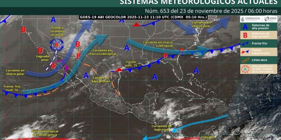 domingo clima frente frío 16