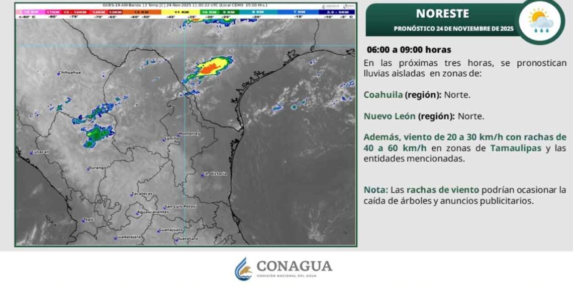 ¿Habrá descenso de temperatura en Tamaulipas?