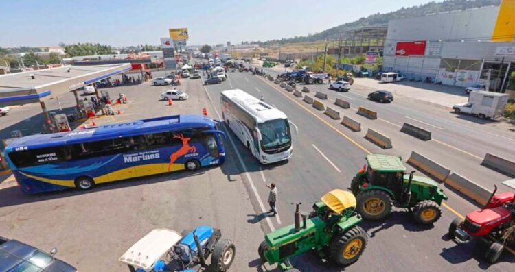 ¿Qué estados de México serán afectados por el megabloqueo de transportistas y agricultores mañana? Revelan lista